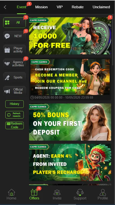 capri game apk