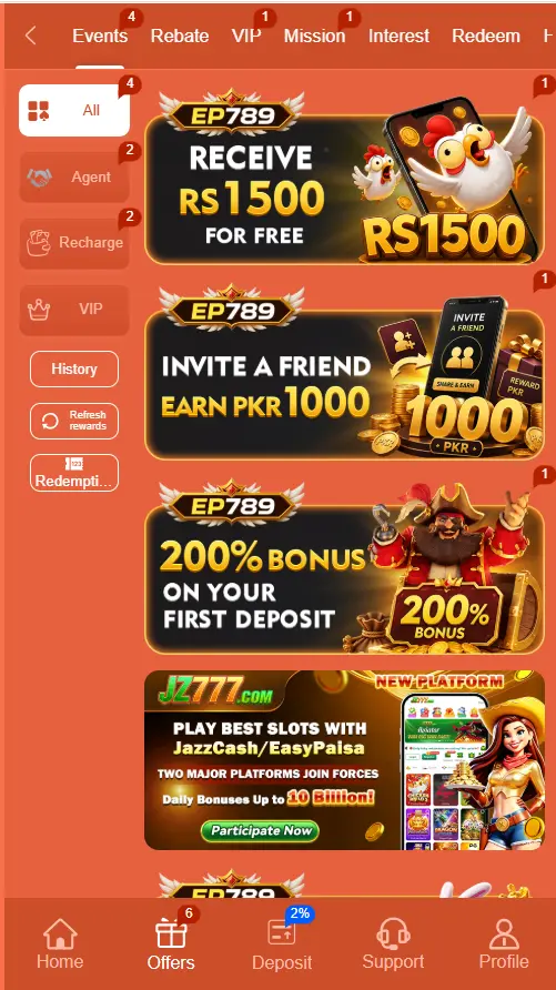 EP789 Game Offers
