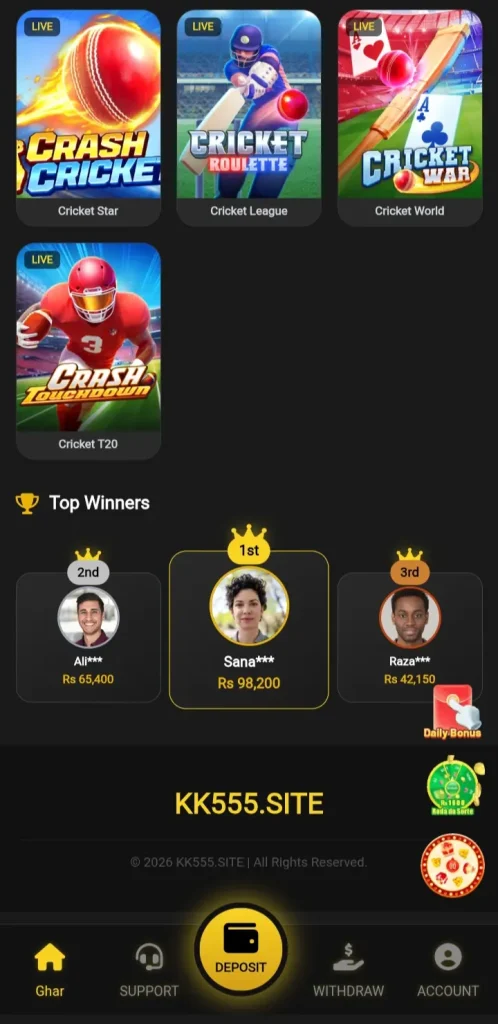 KK555 Game Apk