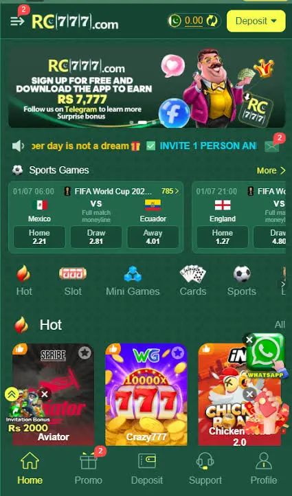 RC777 Game App