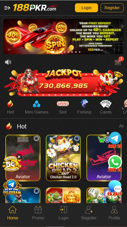 188 pkr Game App