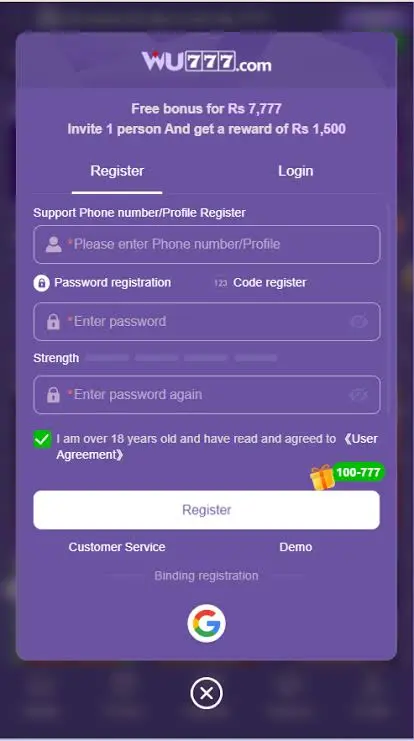Wu777 Game APK